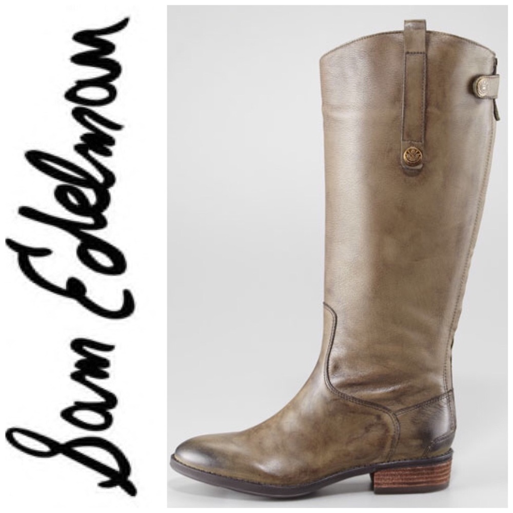 SAM EDELMAN Penny Basto Crust Boot, Olive